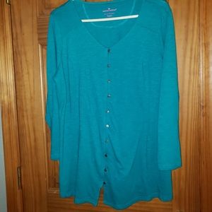 Woman Within Long Sleeve Tunic